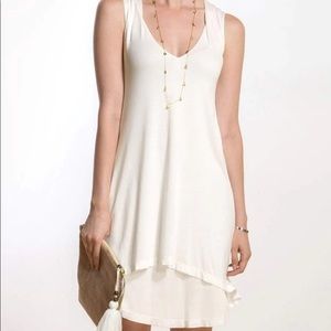 Miik Kally double-layer dress, size L in Natural